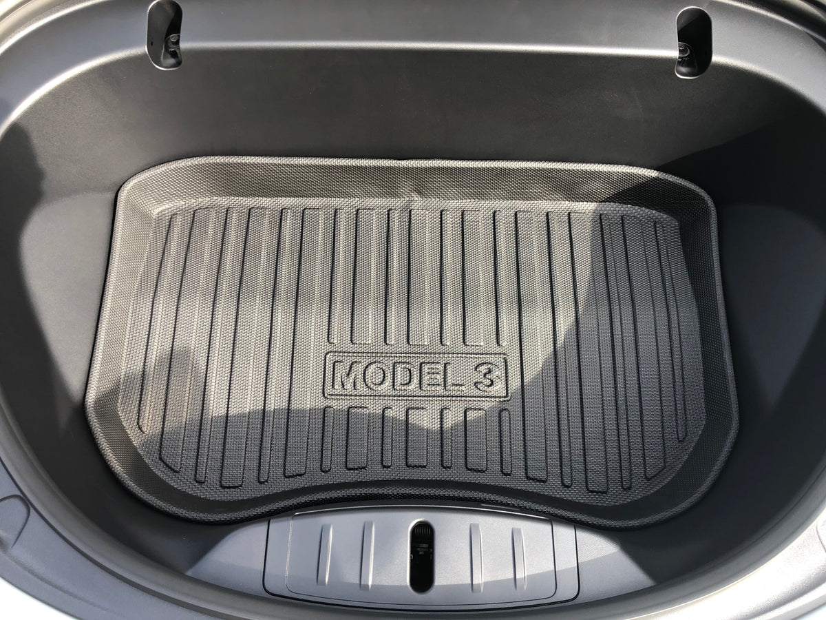 Tesla Model 3 große Frunk Allwetter-Schutzmatte - für Model 3 vor Bj. –  E-Mobility Shop
