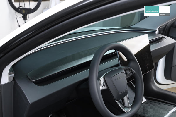 Echt-Carbon Dashboard-Leiste für Tesla Model 3 2024 Highland - 1-teilig - durchgehend