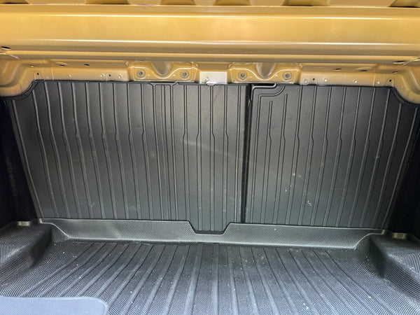 Tesla Model 3  - Rücksitz-Rückseiten-Schutzmatte - 2024 Highland