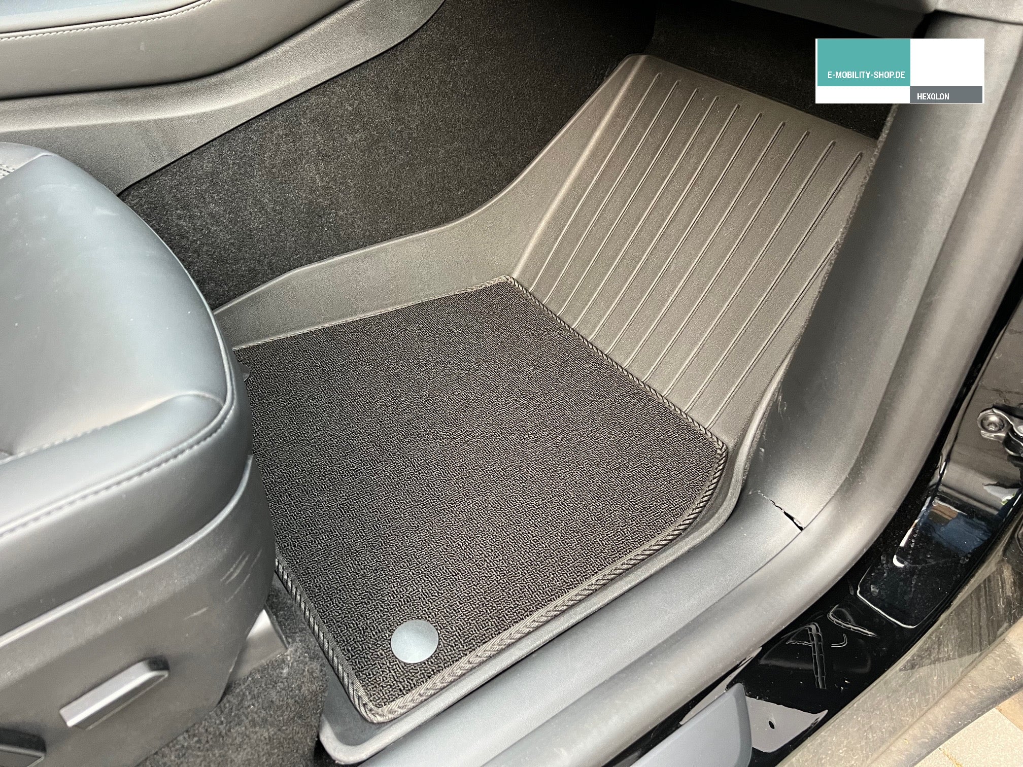 Velours Fußmatten für Tesla S - Maluch Premium Autozubehör