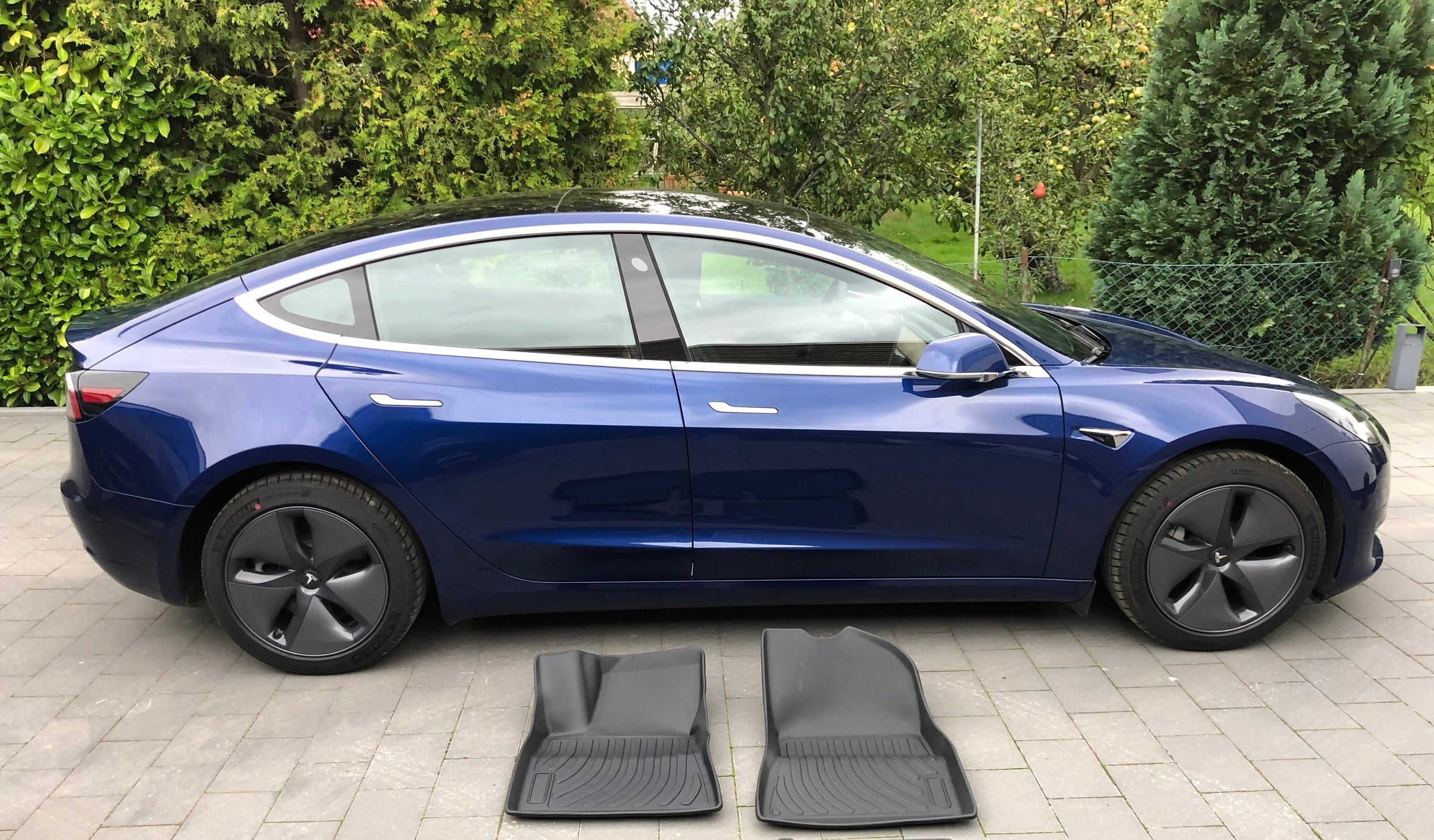 Tesla Model 3 Allwetter-Fußmatten-Set 2-tlg. - Vor-Refresh – E