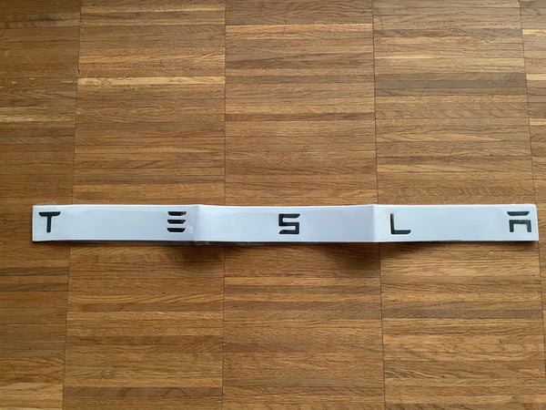 TESLA Schriftzug für Tesla Model 3 und Y