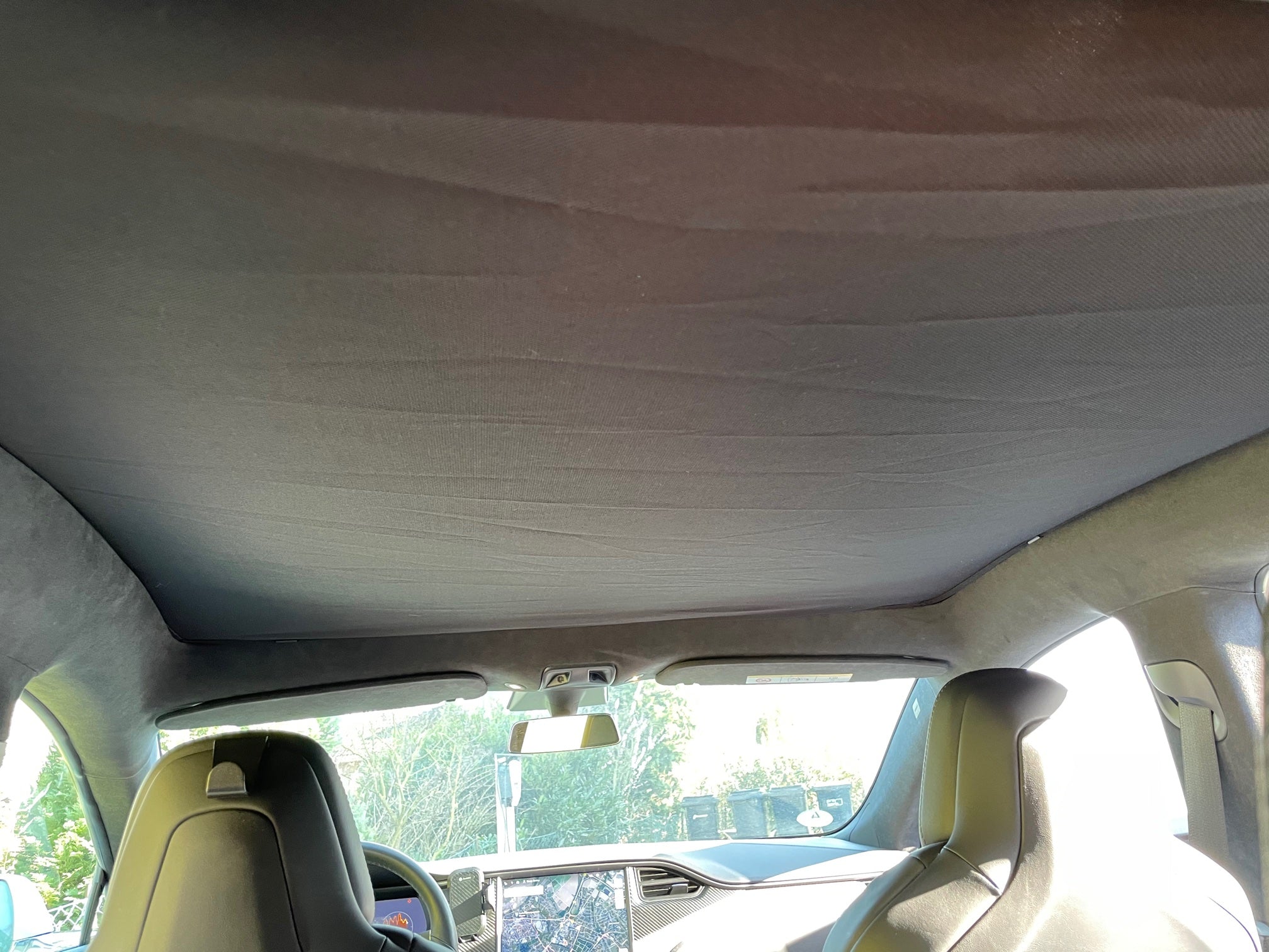 Sonnenschutzelement Tesla Model S - durchgehendes Glasdach - 2-geteilt –  E-Mobility Shop