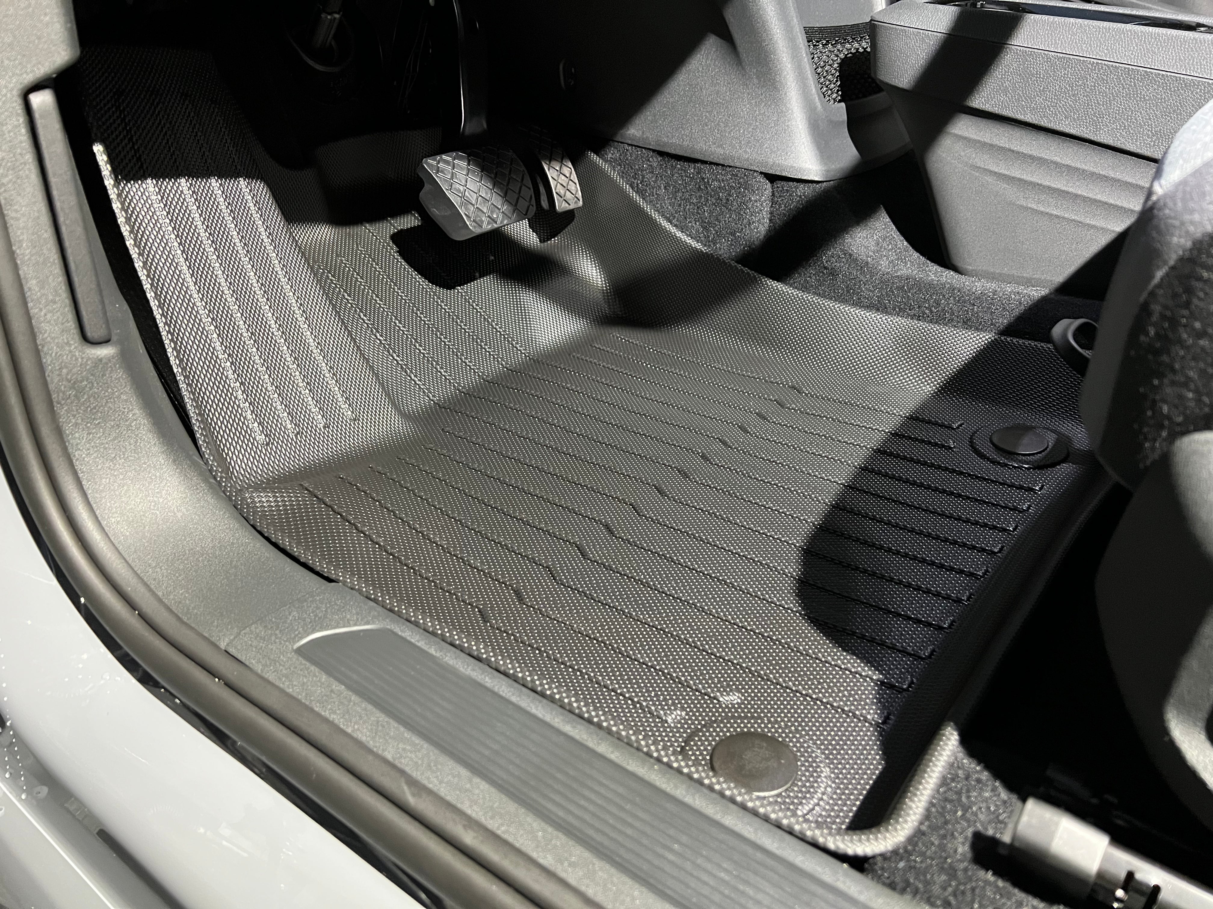 VW ID.3 Fussmatten-Set - 3-teilig - Allwettermatten wasserdicht