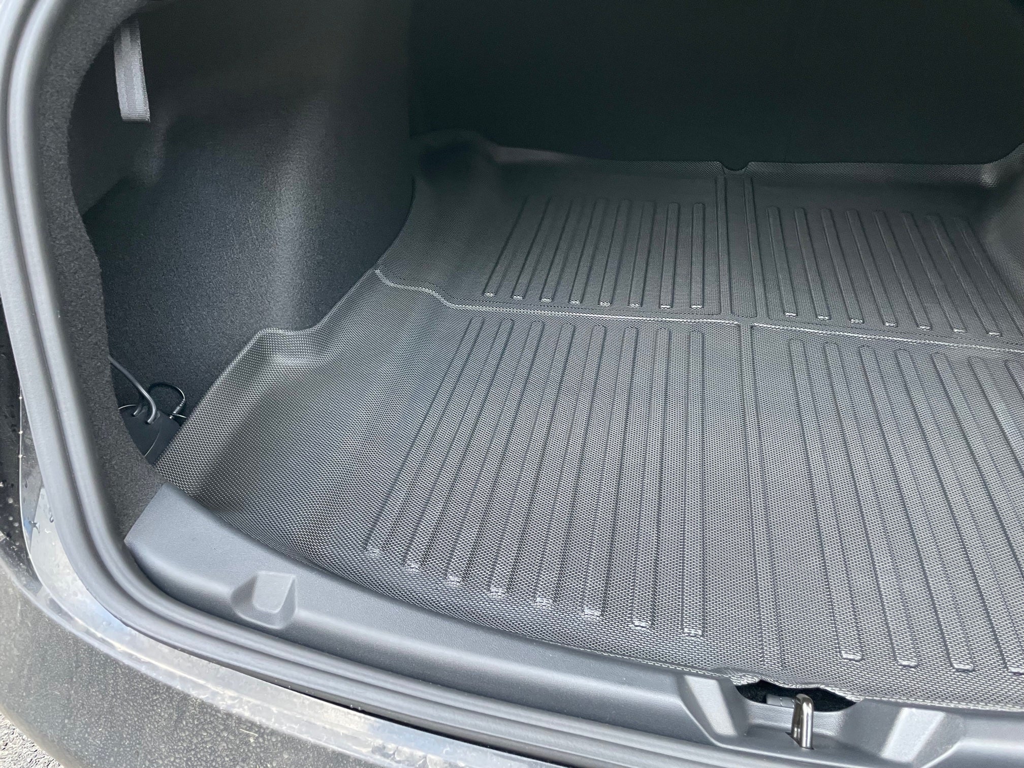 2befair Gummimatte Kofferraum für das Tesla Model 3