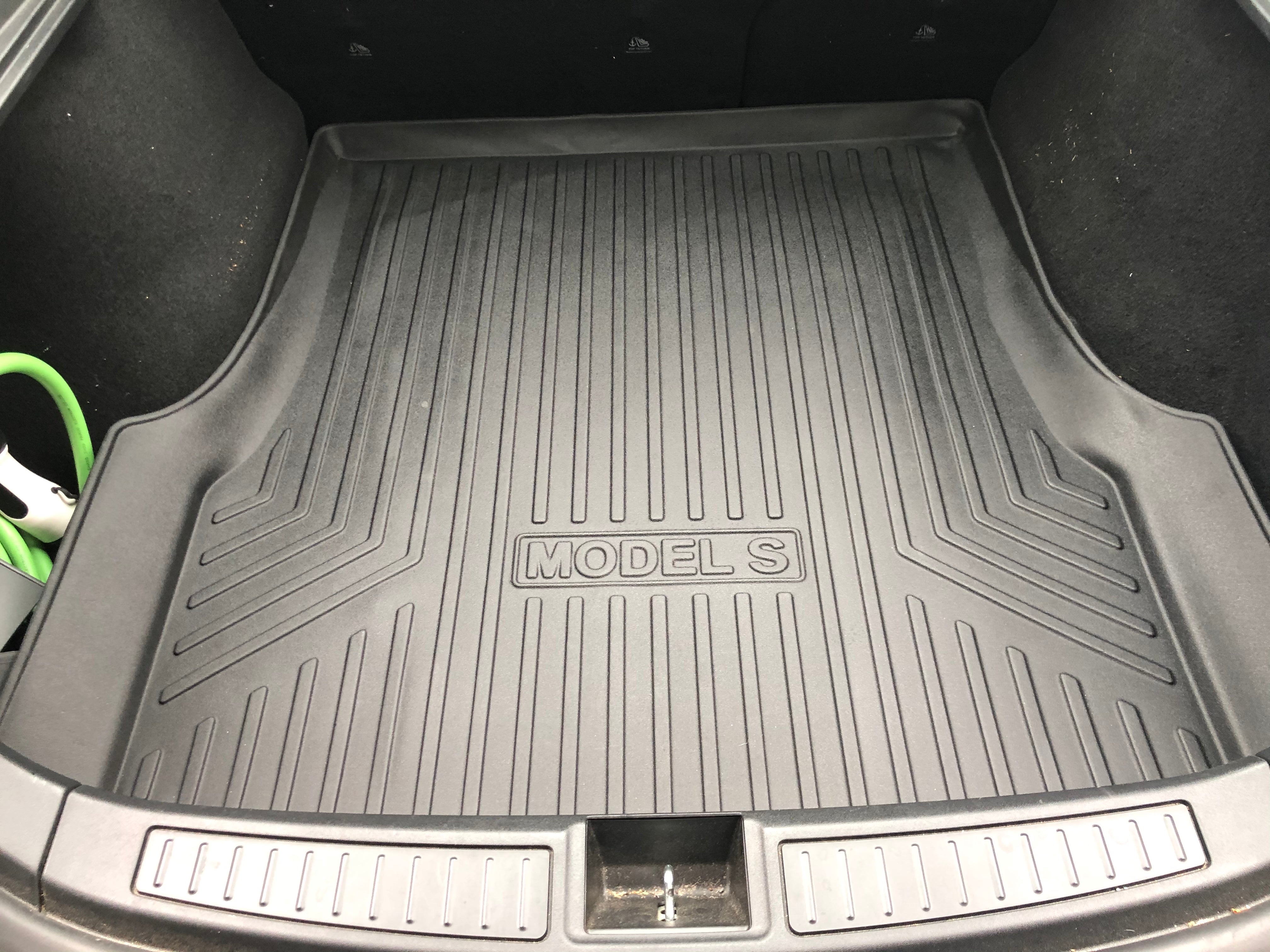 Kofferraummatte hinten für Tesla Model S Plaid und LR 2021+