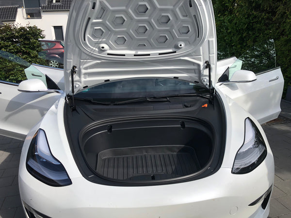 Tesla Model 3 große Frunk Allwetter-Schutzmatte - für Model 3 vor Bj. 07/2020