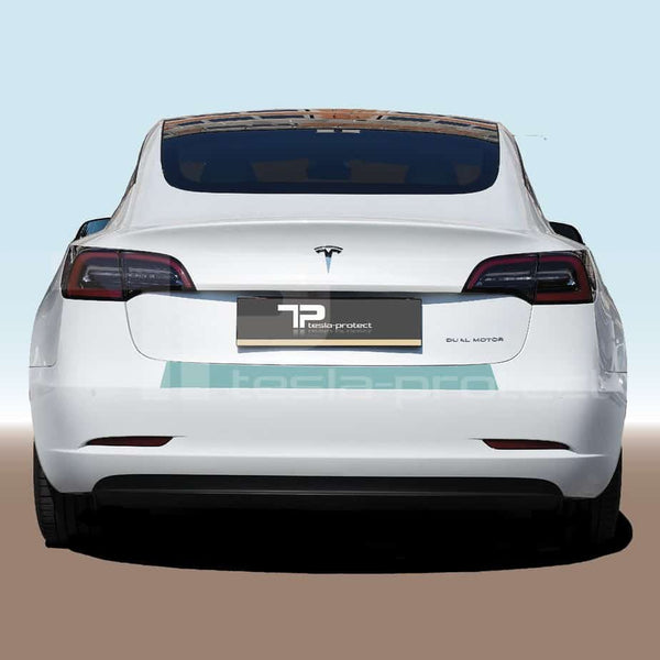 Tesla Model Y Schutzfolie für die Ladekante - Ladekantenschutzfolie Komplett-Set