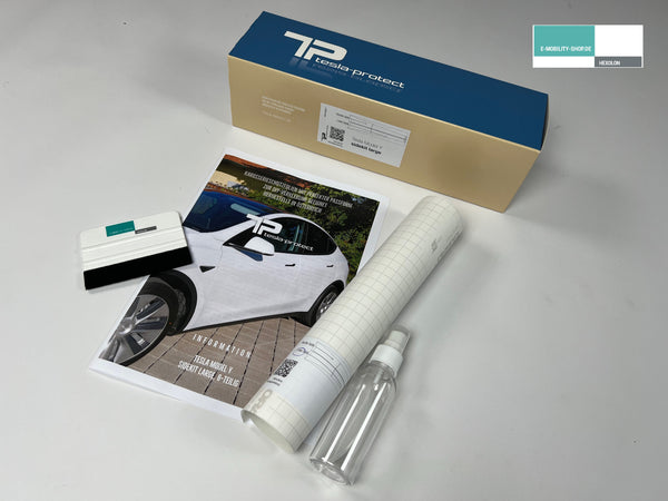 Tesla Model Y Schutzfolie - Seitenschweller - 6-teiliges Set - PPF paint protection film
