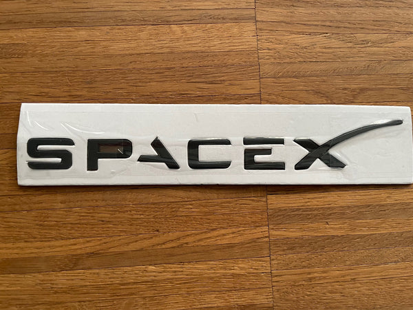 SPACE X Logo fürs Auto in drei Farben erhältlich