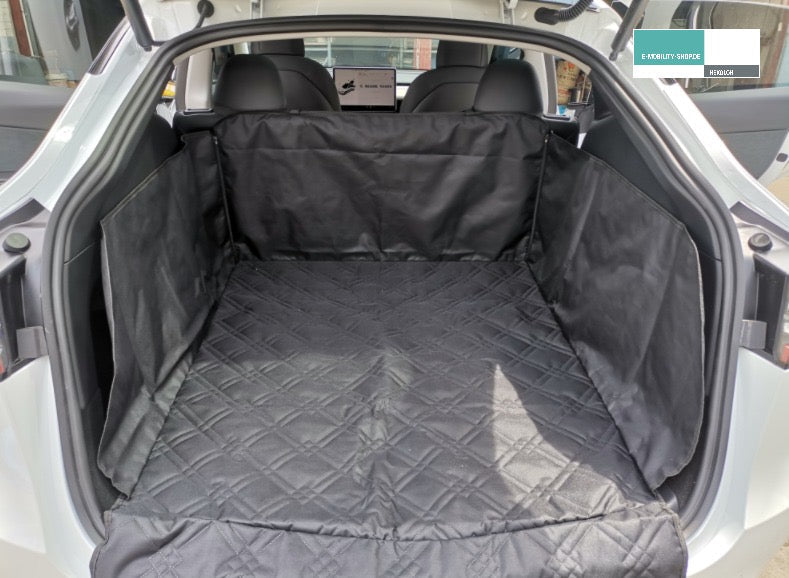 Kofferraumschutz - Kofferraumauskleidung mit Schnüren zum Aufrollen - –  E-Mobility Shop
